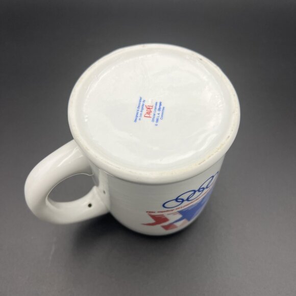 1984 USA Olympics XXIIIrd Olympiad Los Angeles Team Coffee Mug Stein L.A. Papel - Picture 6 of 10